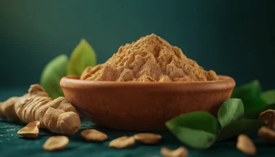 Ashwagandha Powder in Bowl