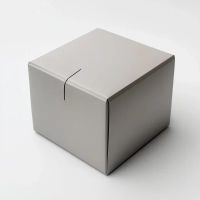 Bespoke Grey Cardboard Box