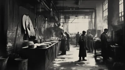 Workers in a Factory