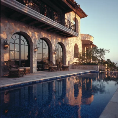 Mexican Mediterranean House in Cabo