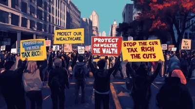 Public Protest for Healthcare