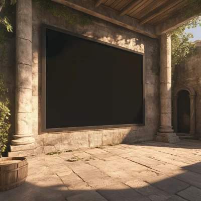 Outdoor Virtual Reality Lobby