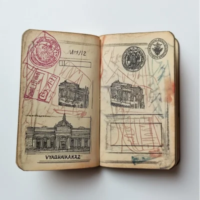 Passport Stamp of Vladikavkaz