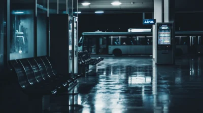 Sleek Terminal Interior