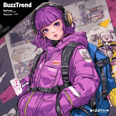 BuzzTrend Character Design