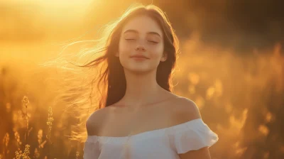 Sunlit White Room