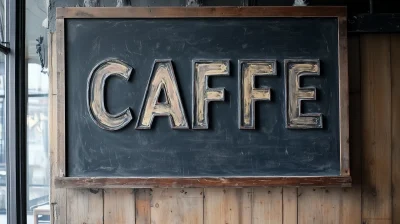 Cafe Chalkboard