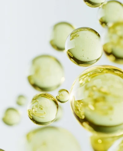 Olive Oil Bubbles
