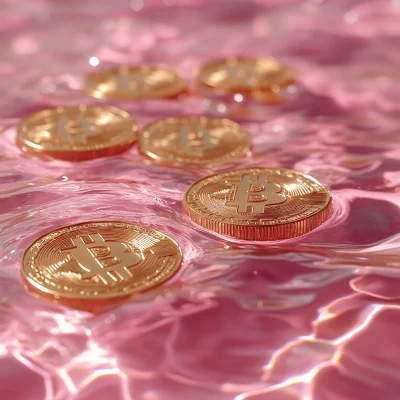 Floating Gold Coins