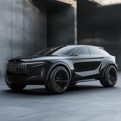 Futuristic SUV