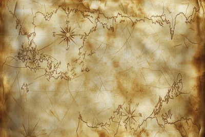 Fantasy Parchment Map