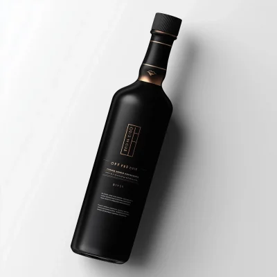Coffee Flavored Vodka Label