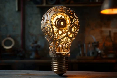 Gear Light Bulb