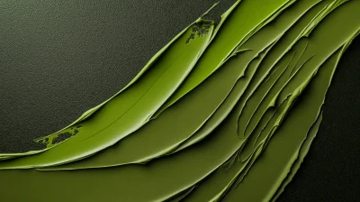 Minimalist Lime Surface