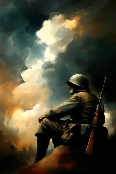 Soldier on the Battlefield