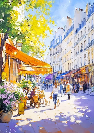 Morning in Paris