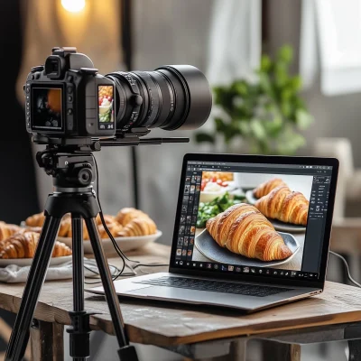 Professional Food Photography Setup