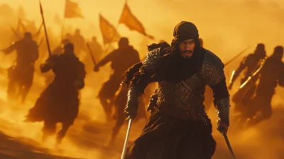 Desert Warrior Charge