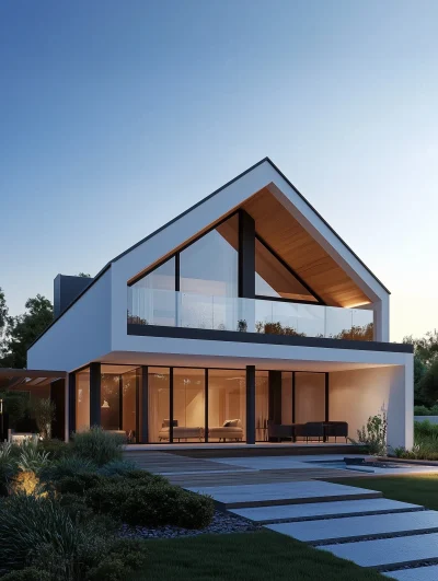 Modern Minimal Family House