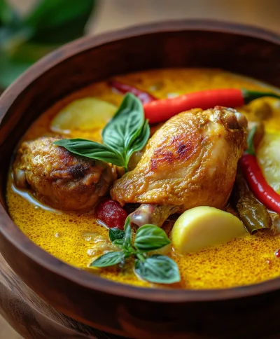 Vibrant Gulai Ayam