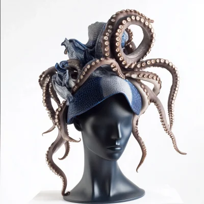 Octopus Inspired Hat
