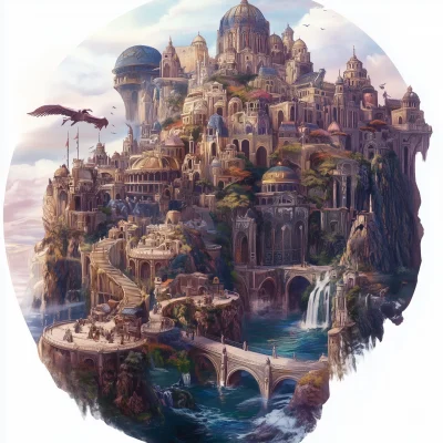 Ancient Metropolitan Fantasy City