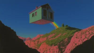 Floating House in the Sky