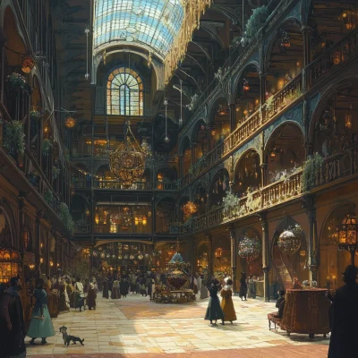 Magical Merchants Guild Atrium