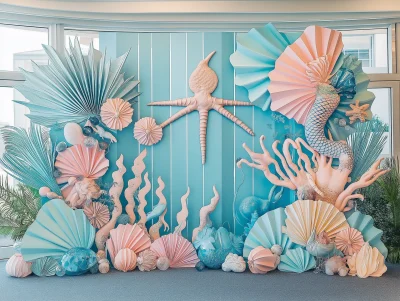 Nautical Theme Photo Wall