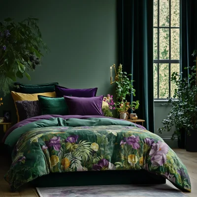 Botanically Inspired Bedroom