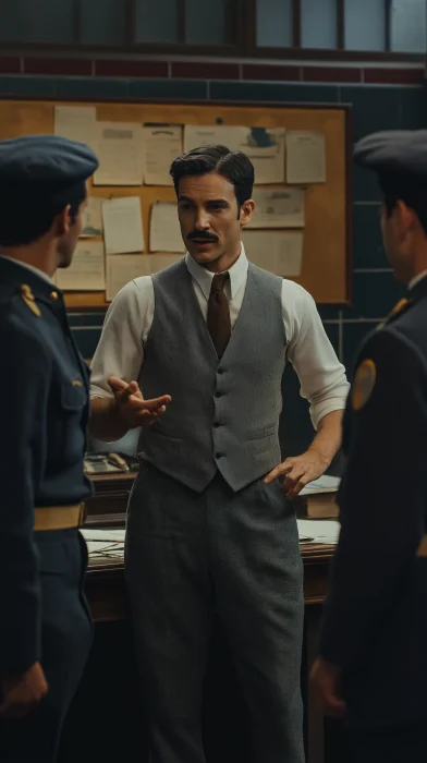 Inside a 1950s Spanish Police Station