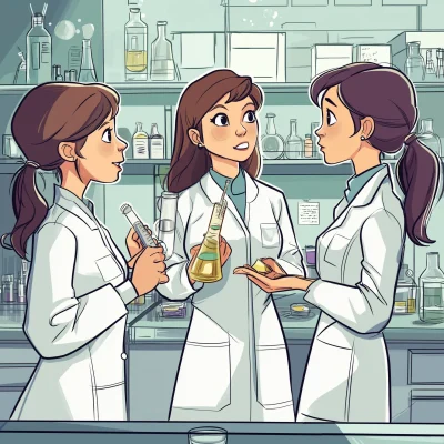 Female Chemists in Laboratory