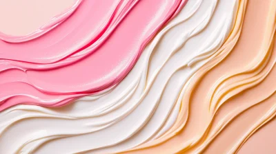 Cosmetic Cream Swatches