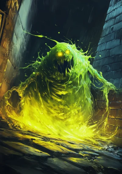 Green Slime Monster