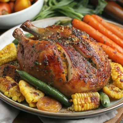 Harvest Vegetables and Duck