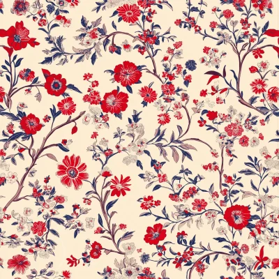 Liberty Flower Pattern