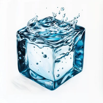 Water Cube Sketch