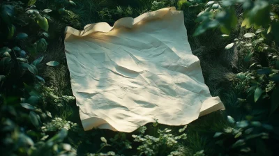 Wet Wipe in the Forest