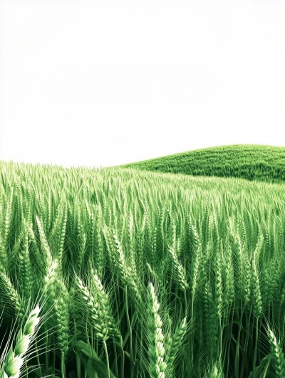 Green Wheat Field