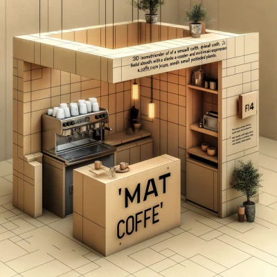 Modern Coffee Booth