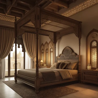Arabic Style Hotel Room