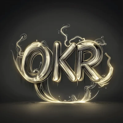 Stylish OKR Typography