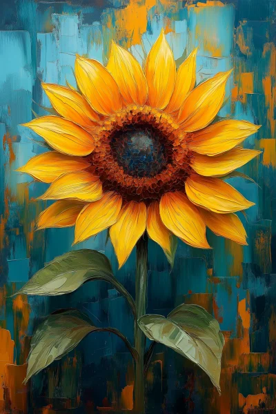 Sunflowers in Pastel