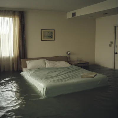 Enigmatic Motel Room