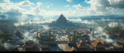 Ancient City Panorama