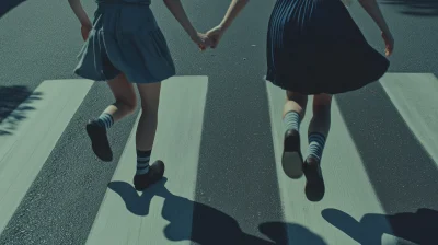 Slow Motion Crosswalk