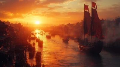 Epic Han Dynasty Scene