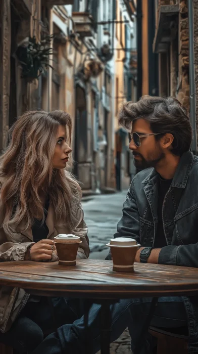 Casual Cappuccino in Italy