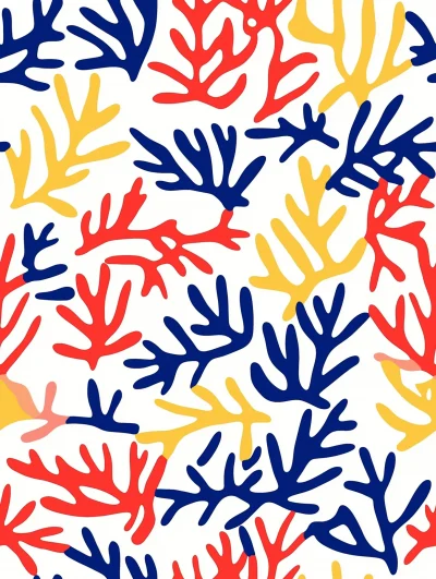 Matisse Inspired Wallpaper