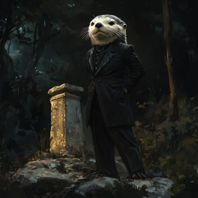 Fearless Sea Otter
